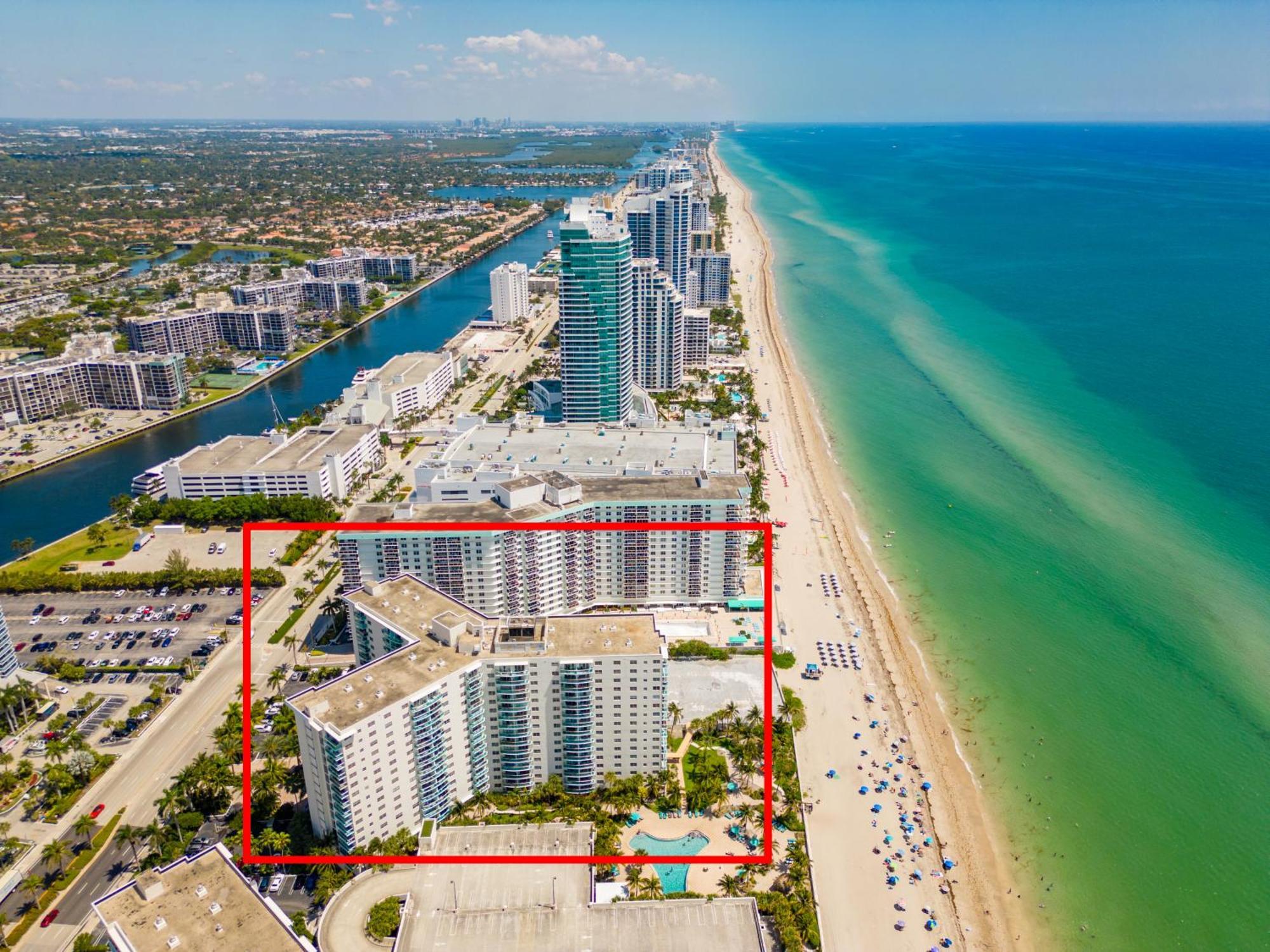 Modern 1 Bdr Oceanview With Direct Beach Access! Голливуд Экстерьер фото
